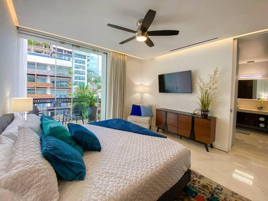 Luxury Oceanview Modern Condo Puerto Vallarta Bagian luar foto